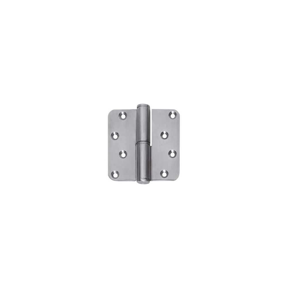 Kogelstift Paumelle DIN rechts afgerond 3,5"" x 3,5"" (89x89x3) RVS CE