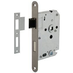 Intersteel klavier dag en nachtslot met witte voorplaat 20X175 mm
