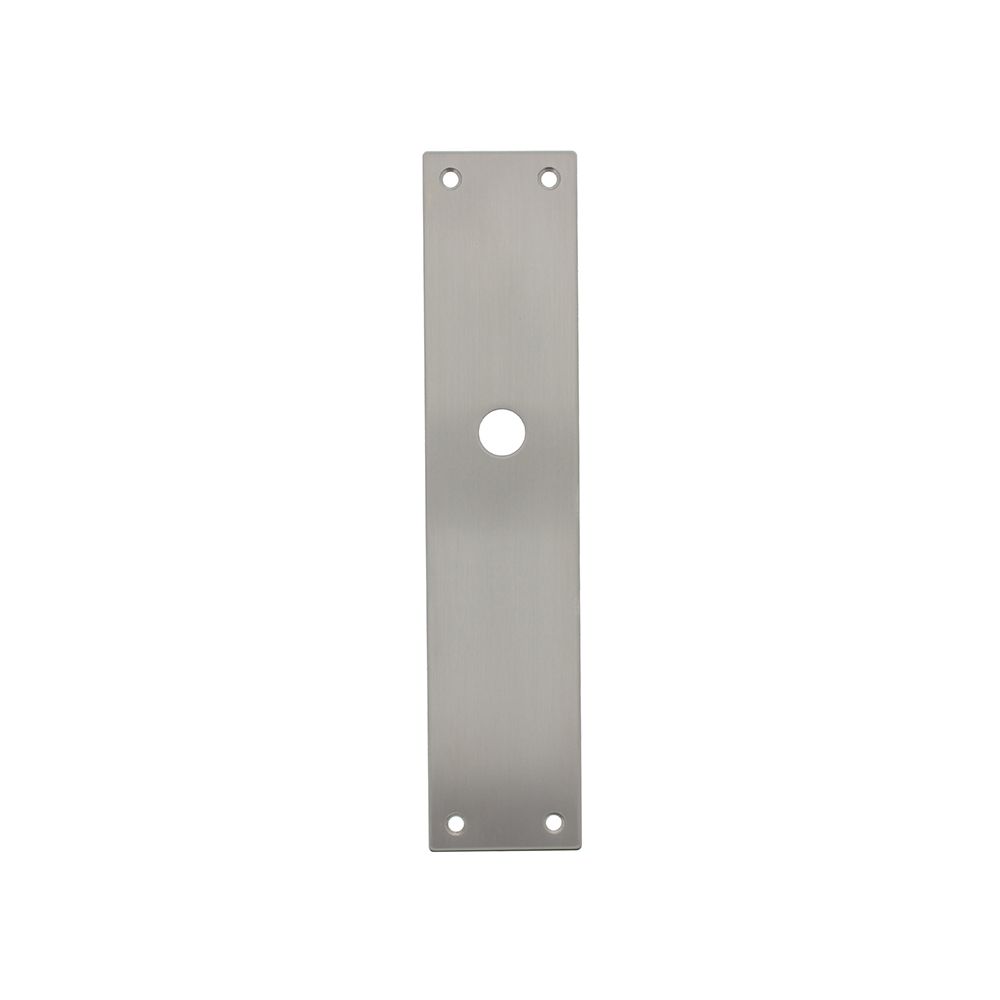 Schild renovatie rechthoekig 250 x 55mm x 2mm blind zwart