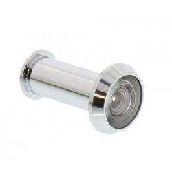 Deurspion 180° chroom deurdikte 35-60mm, diameter 14mm