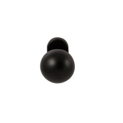 Knopkruk Sfera Zwart op ovaal rozet