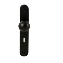 Knopkruk Sfera Zwart op ovaal langschild sleutel 72mm