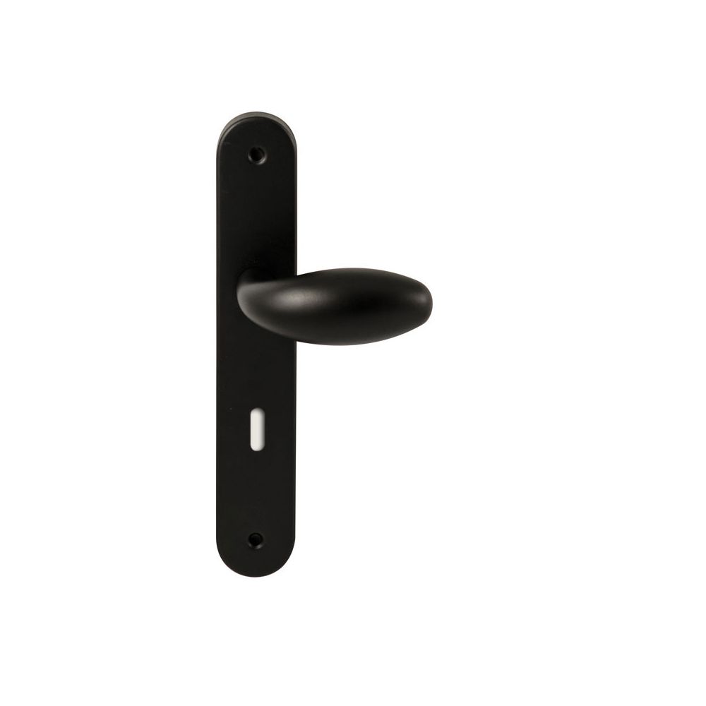 Knopkruk Golf Zwart op ovaal langschild sleutel 72mm