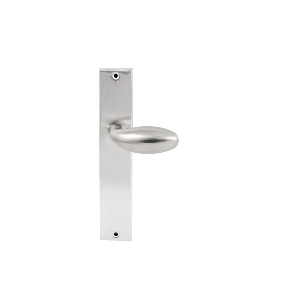 Knopkruk Golf RVS op rechthoekig langschild blind