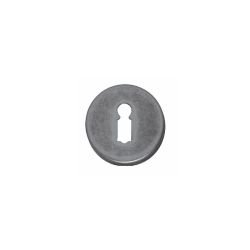 Rozet sleutelgat verdekt 49x7mm oud grijs