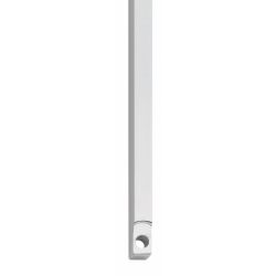 Stangenset raamespagnolet 2 x 125 cm chroom