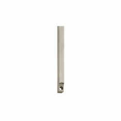 Stangenset tbv kruk-espagnolet lang 125cm nikkel mat