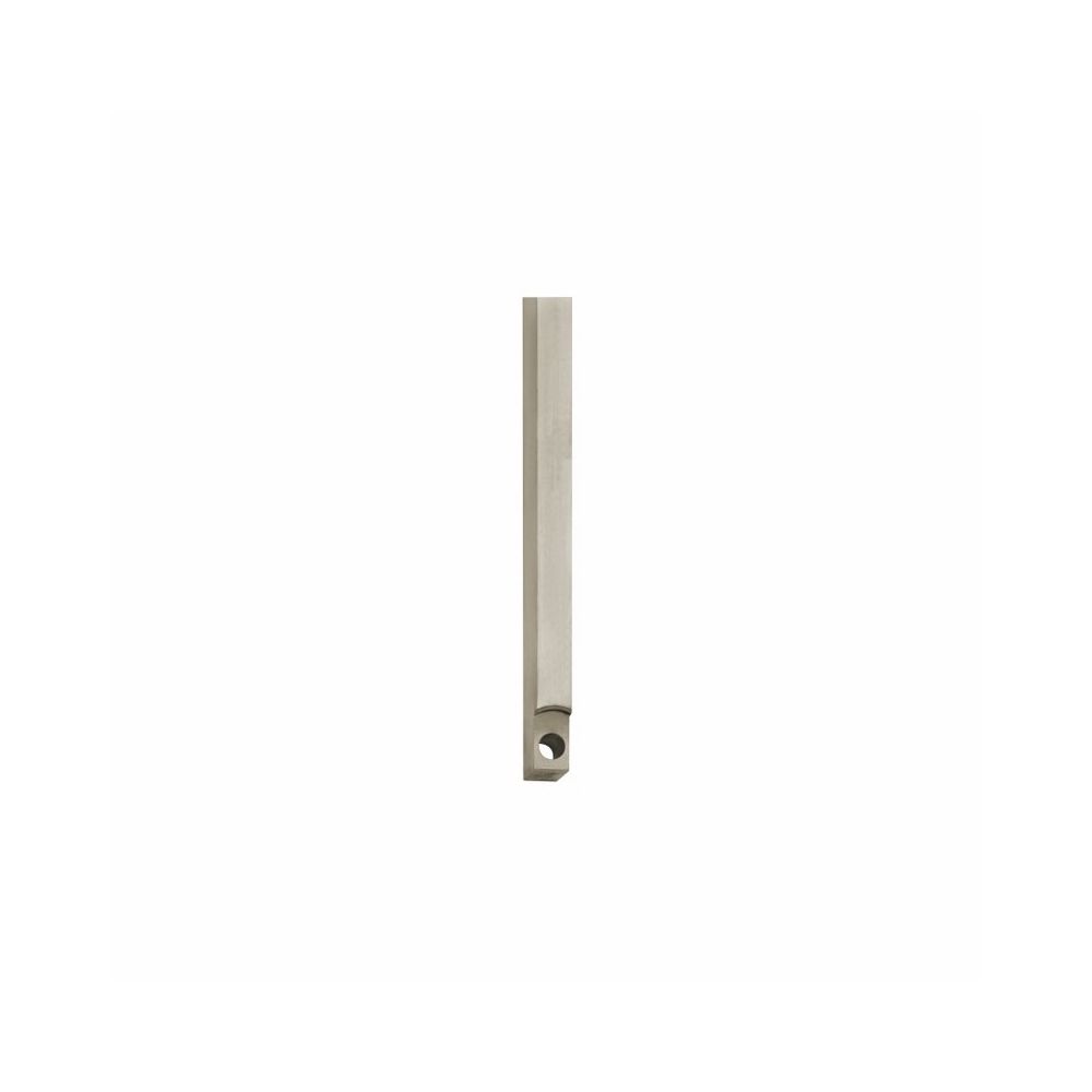Stangenset tbv kruk-espagnolet lang 125cm nikkel mat