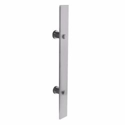 Deurgreep plat 800x40 mm - RVS geborsteld