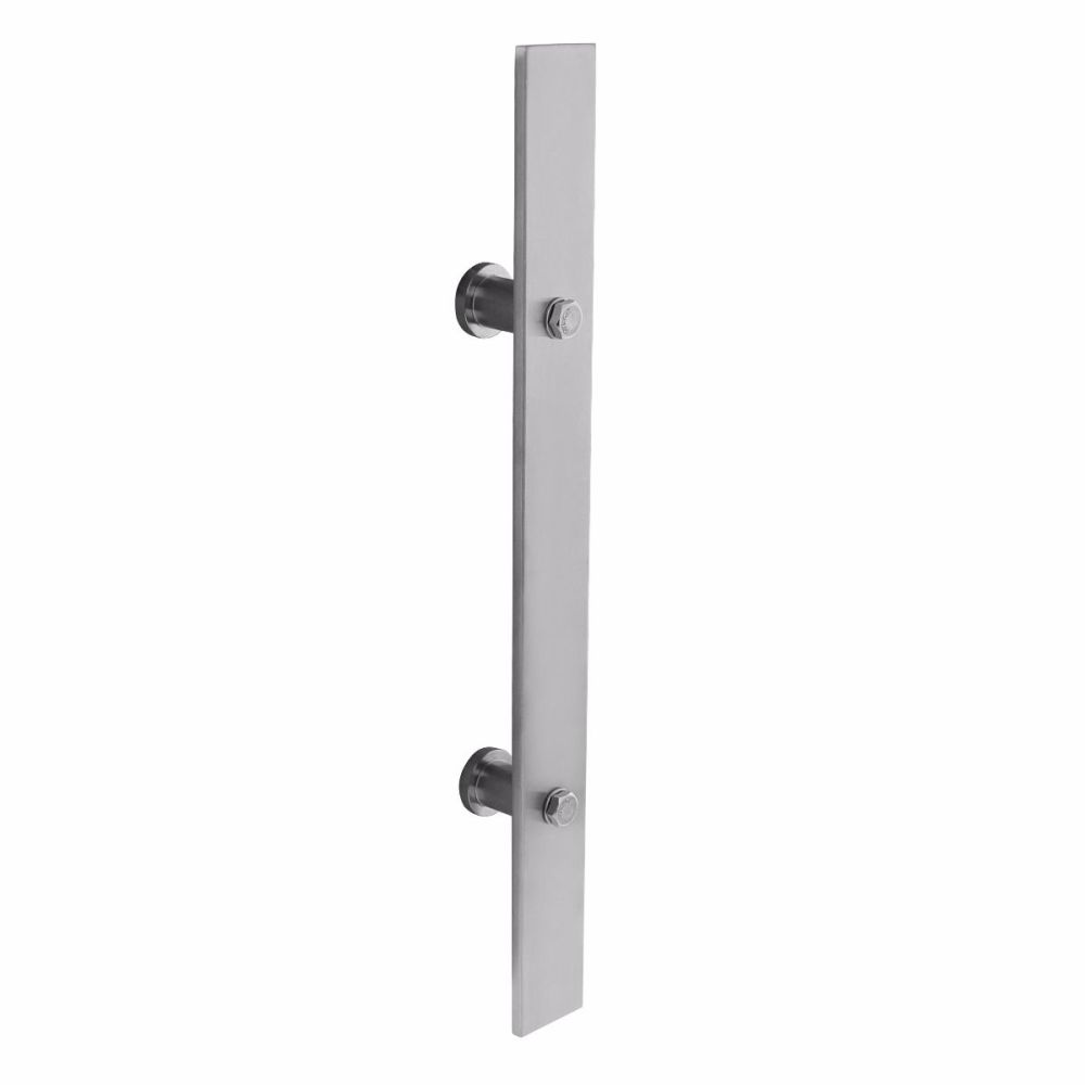 Deurgreep plat 800x40 mm - RVS geborsteld