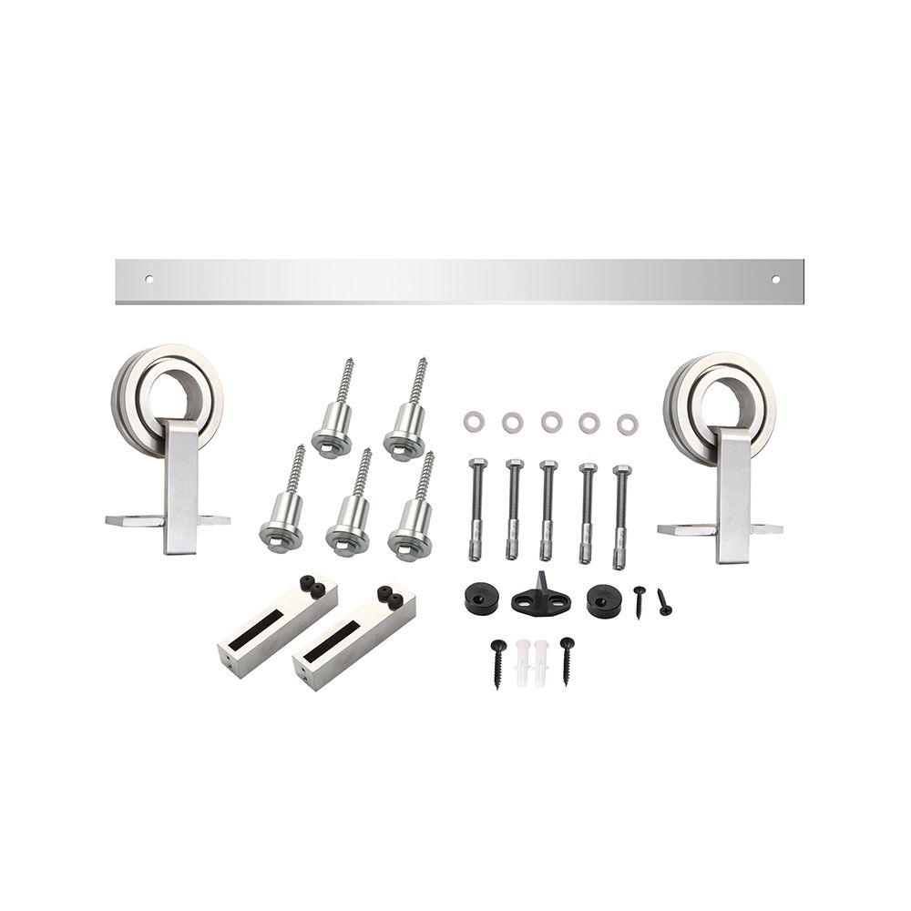Schuifdeursysteem Modern Top - RVS geborsteld