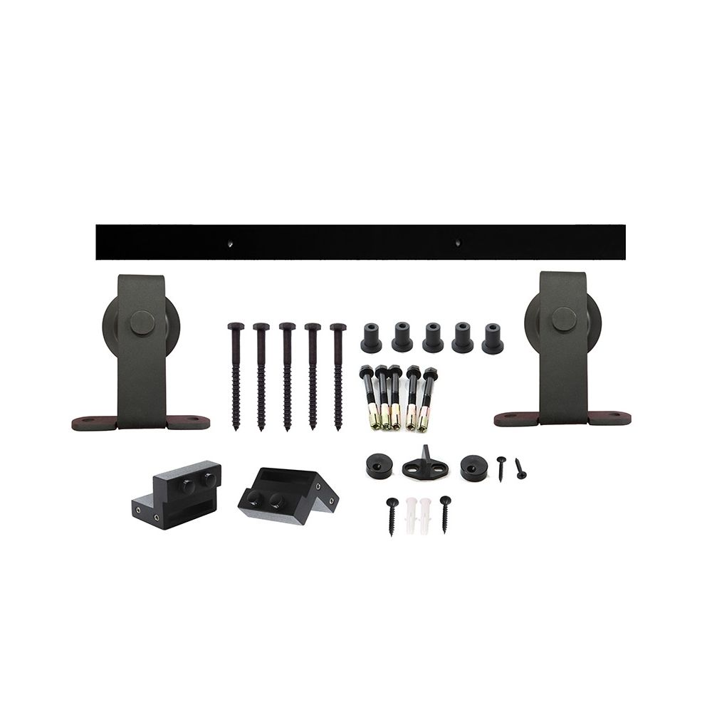 Schuifdeursysteem Basic Top - mat zwart