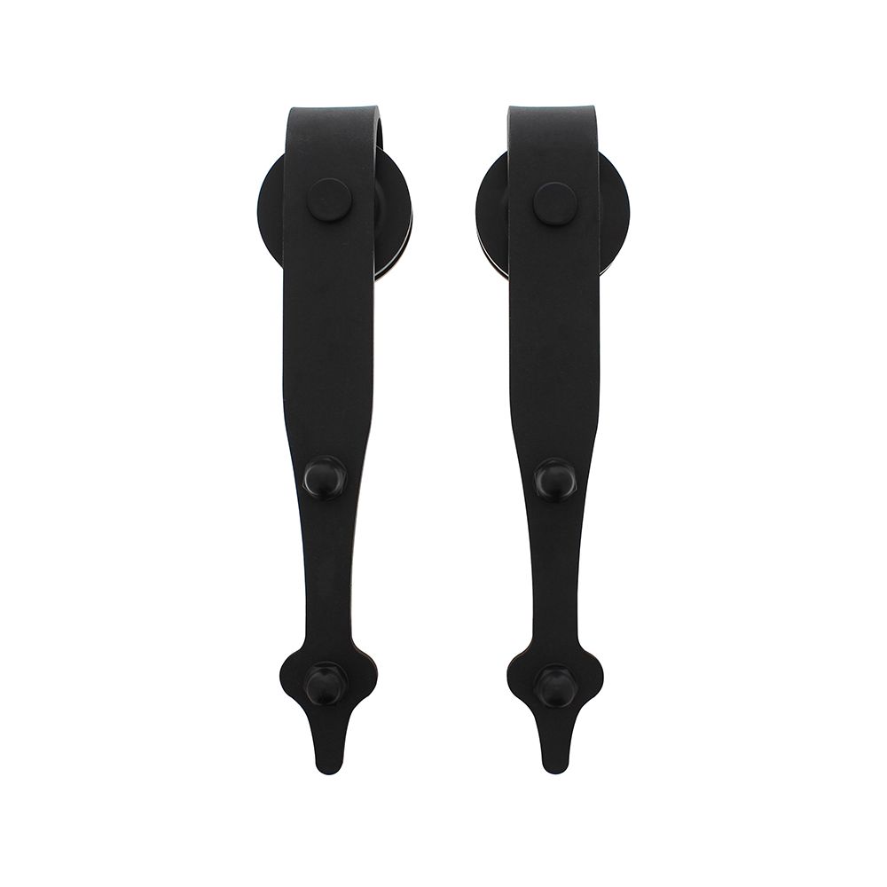 Set van 2 hangrollen Classic 29cm mat zwart