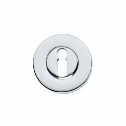 Rozet sleutelgat rond verdekt chroom 50mm