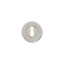 Intersteel Rozetten met sleutelgat verdekt 50x8mm - nikkel mat