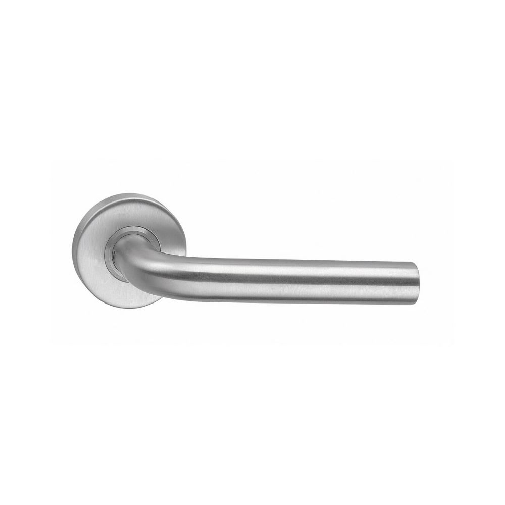 Intersteel deurkruk Luzern op rozet verdekt ø53x10mm - RVS