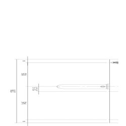 Deurkruk Rond schild profielcilindergat rvs geborsteld 72 mm