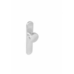 Knop blind langschild rvs