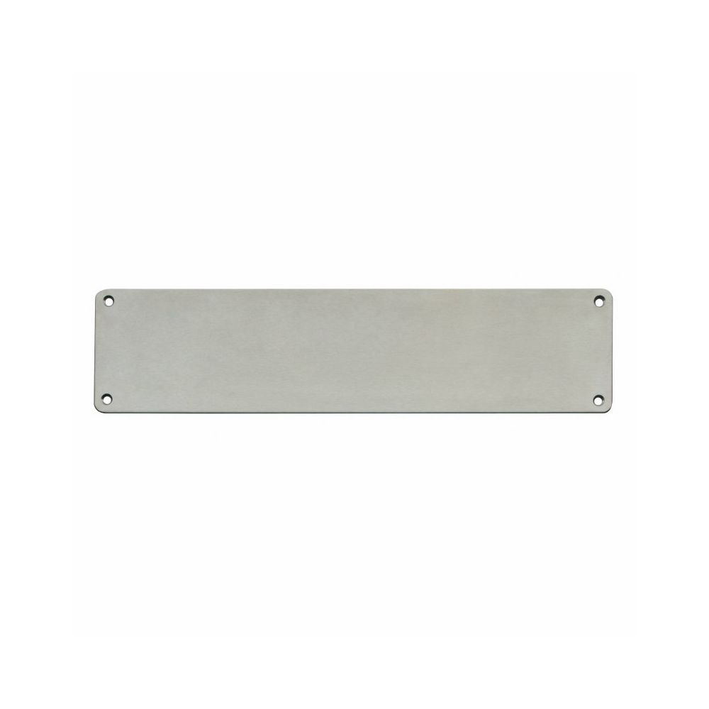 Deurplaat 80 mm x 330 mm rvs
