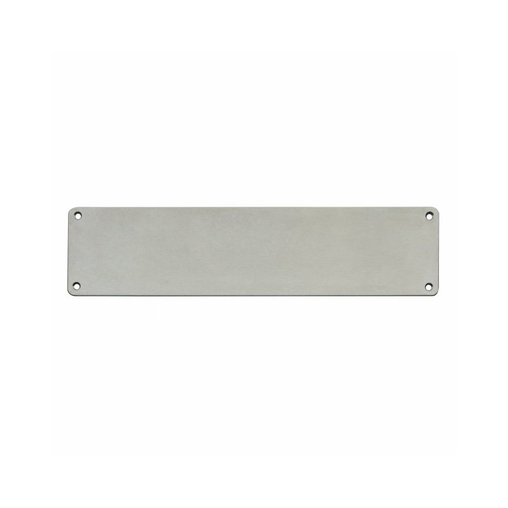 Deurplaat 80 mm x 475 mm rvs