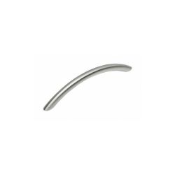 Meubelgreep Gebogen 110 mm nikkel mat