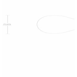 Knop op lang schild profielcilindergat 55 mm rvs geborsteld