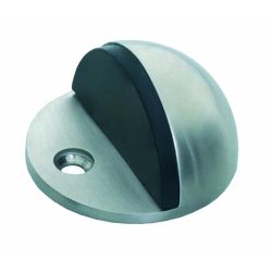 Deurstop bolrond RVS