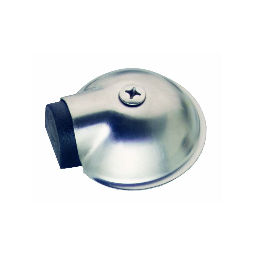 Deurstop 442100 bol ø65mm met nokken RVS 