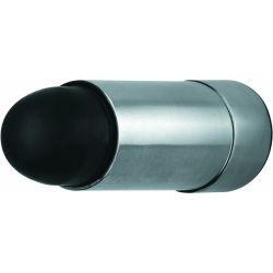 Deurstop 442120 wandmontage afgerond ø34x79mm RVS 