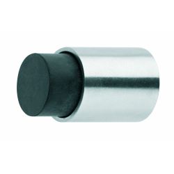 Deurstop wandmontage 22x30mm kort RVS 