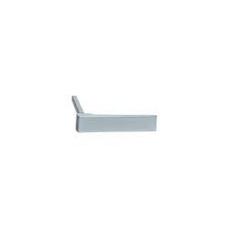 Stiftdeel L rolluik kruk plat met stift 70mm RVS