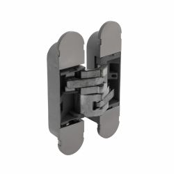 Deurscharnier onzichtbaar fiberglas – nikkel 130 x 30 mm