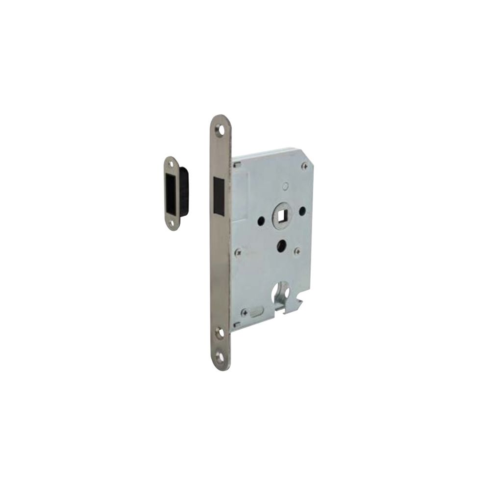 Intersteel magneet cilinder dag- en nachtslot met RVS voorplaat