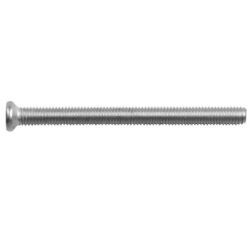 Bout 6-kant 80mm tbv RVS veiligheidsschild deurdikte 67mm