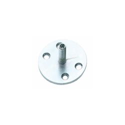 Metalen onderplaat met vaste M8 pin