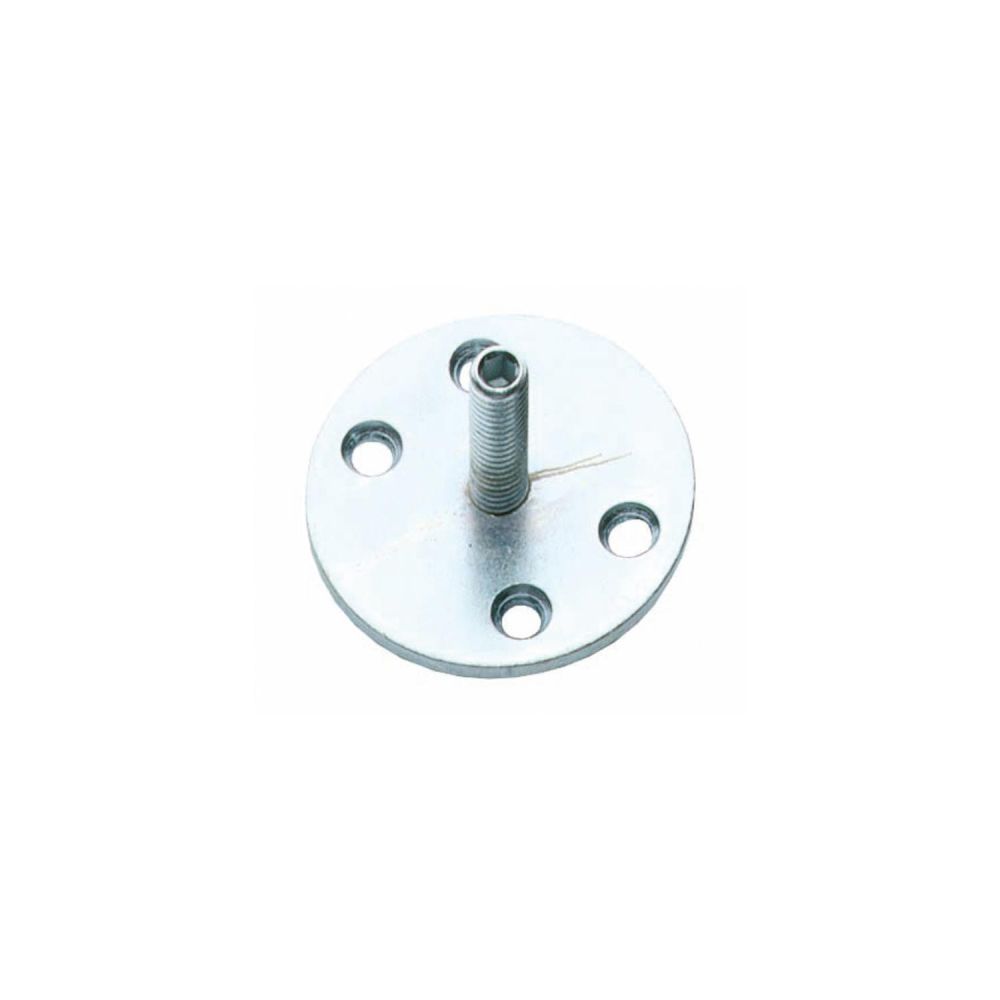 Metalen onderplaat met vaste M8 pin