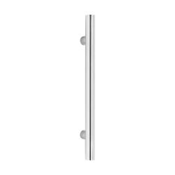 Deurgreep per stuk T-vorm 1200x80x30 hart op hart 1000mm RVS