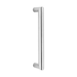 Deurgreep per stuk recht hoek 90° 330x80x30mm HoH 300 RVS