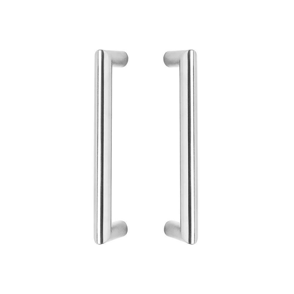 Deurgrepen per paar recht-90° 330x80x30mm HoH 300 RVS