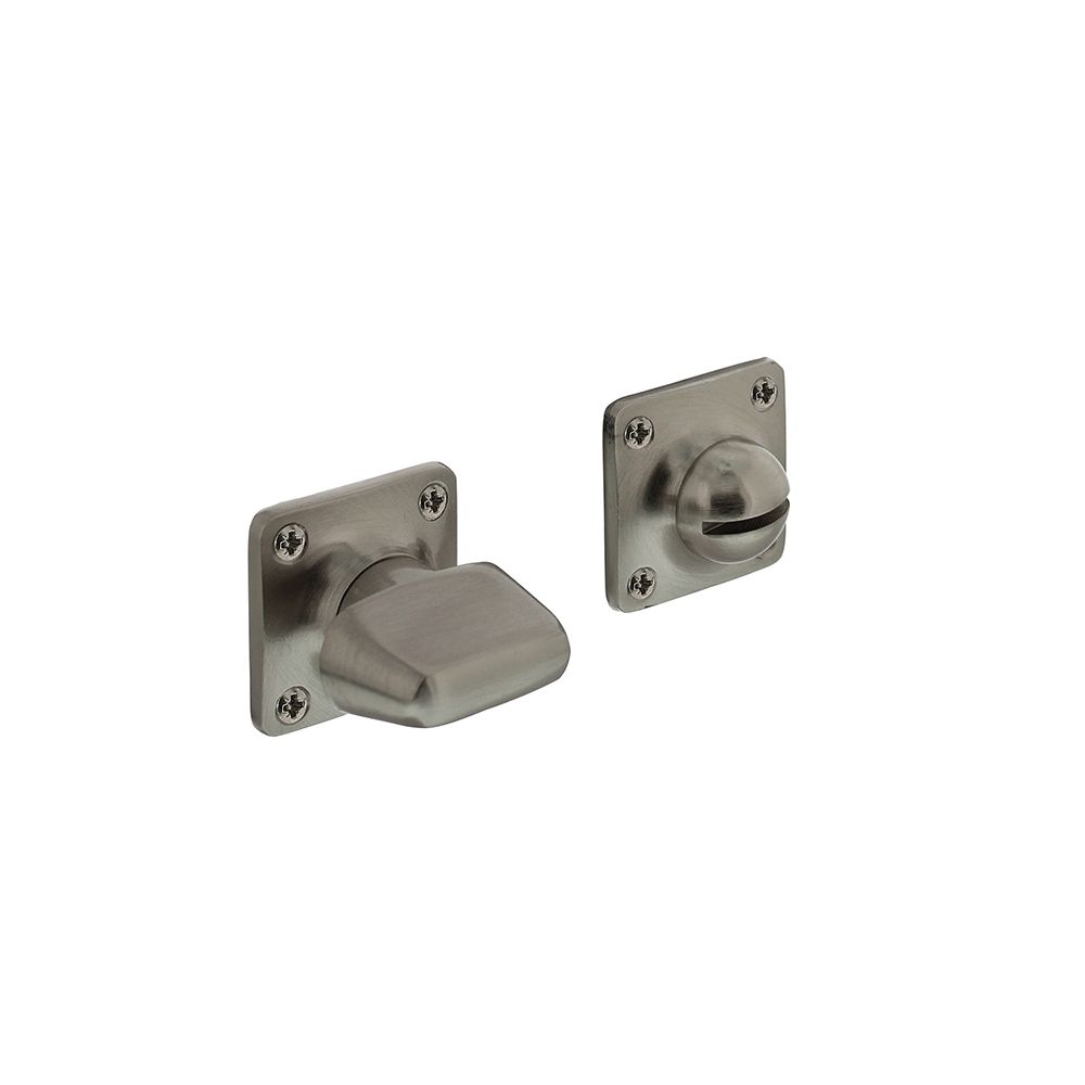 WC-sluiting Basic 8mm vierkant nikkel mat