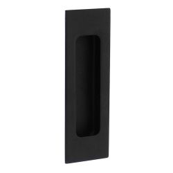 Schuifdeurkom 120 x 40 mm mat zwart
