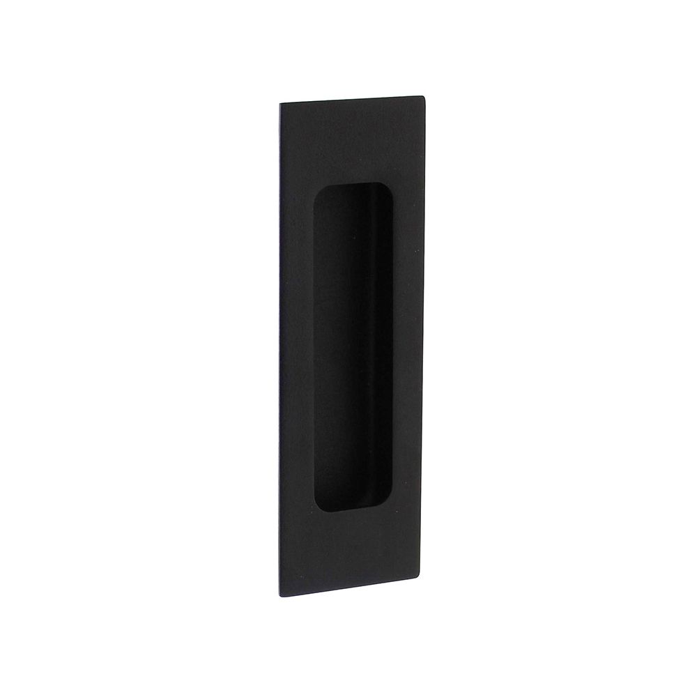 Schuifdeurkom 120 x 40 mm mat zwart