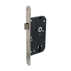 Veiligheidsslot profielcilindergat 72mm met afgeronde voorplaat 25x238mm