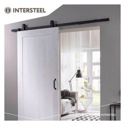 Schuifdeursysteem Basic Top - mat zwart