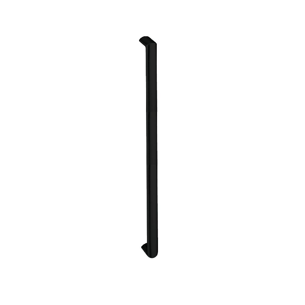 Handgreep Moskou recht ovaal 40x22x842mm. mat zwart