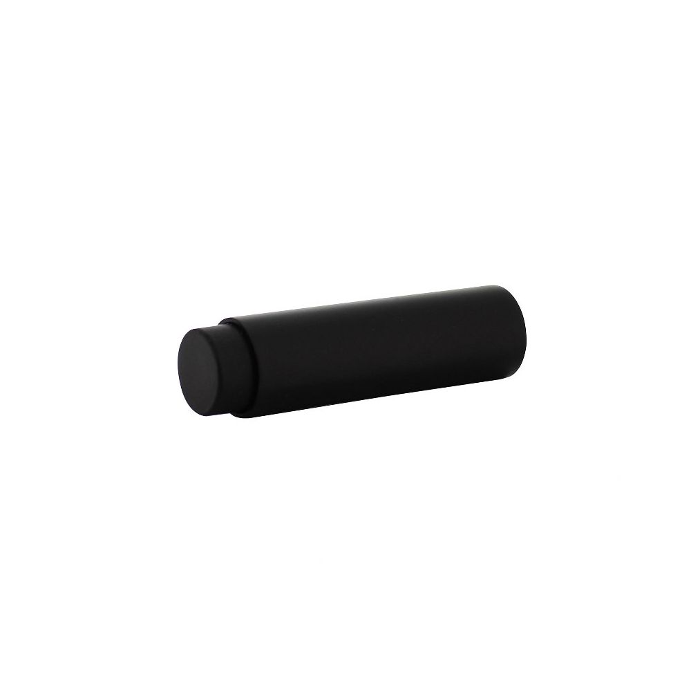 Deurstop wandmontage 22x80mm zwart