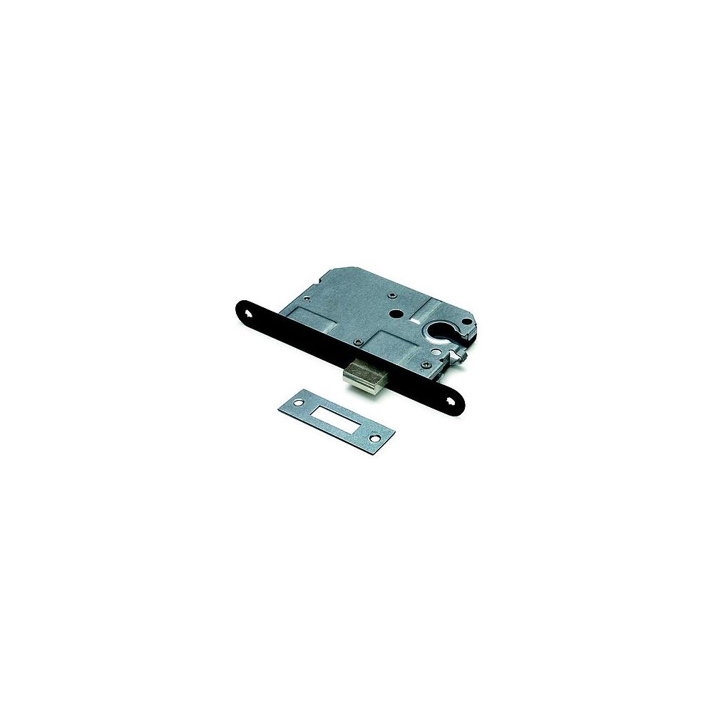 Kastslot tbv cilinderslot met zwarte voorplaat 20x174 mm.