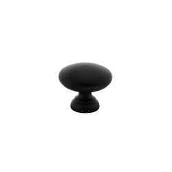 Meubelknop paddenstoel Ø32mm mat zwart
