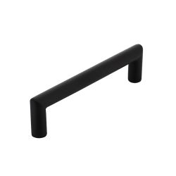 Meubelgreep hoek 90° ø13x173mm boormaat 160mm RVS/mat zwart