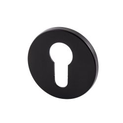 Cilinderrozet rond 5mm zwart